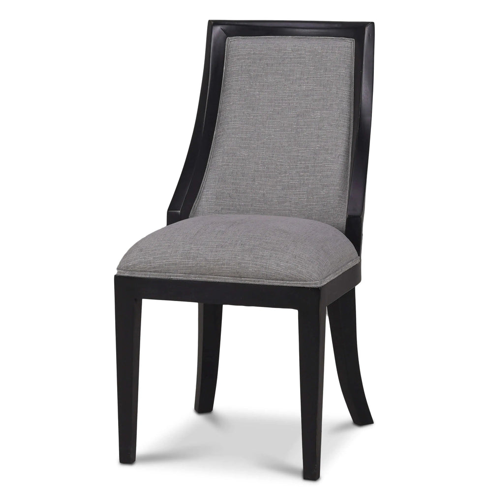 Monarch Rattan Back Dining Chair-Blue Hand Home