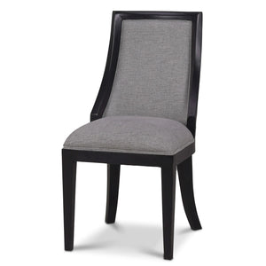 Monarch Rattan Back Dining Chair-Blue Hand Home