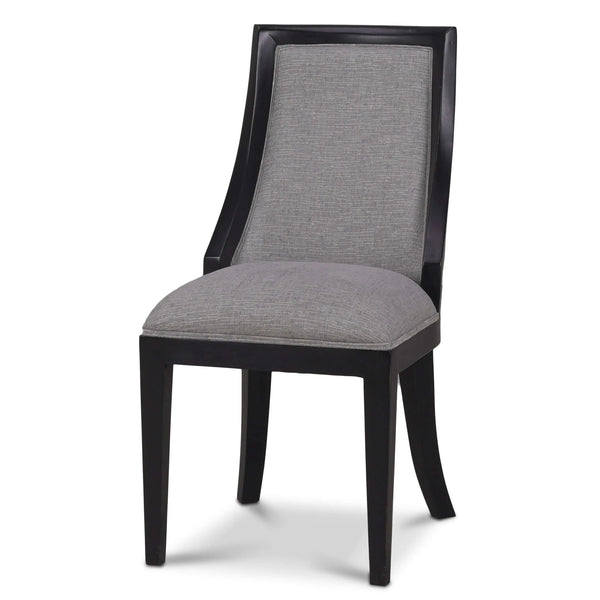 Monarch Rattan Back Dining Chair-Blue Hand Home