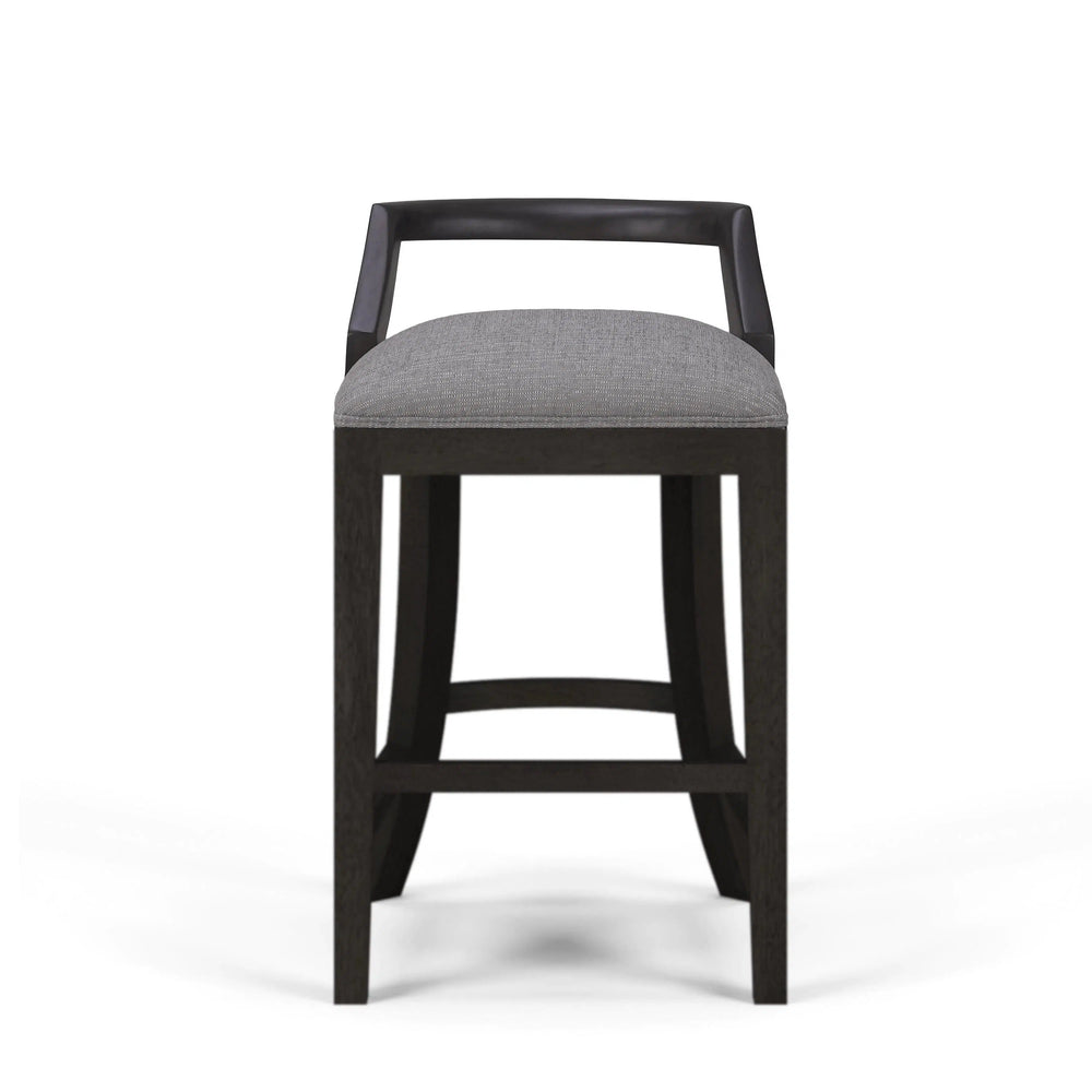 Monarch Low Back Counter Stool-Blue Hand Home