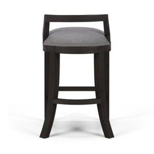 Monarch Low Back Counter Stool-Blue Hand Home