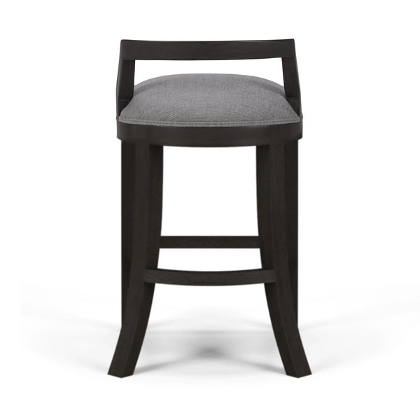 Monarch Low Back Counter Stool-Blue Hand Home