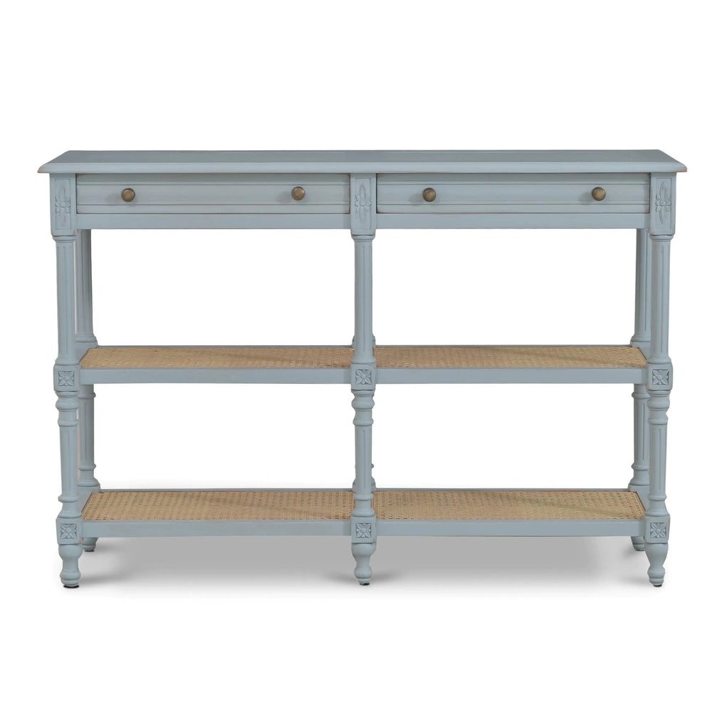 Melissa Console Table-Blue Hand Home