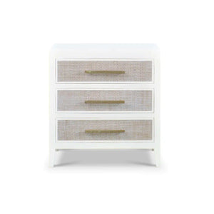 Stanley 3 Drawer Nightstand-Blue Hand Home