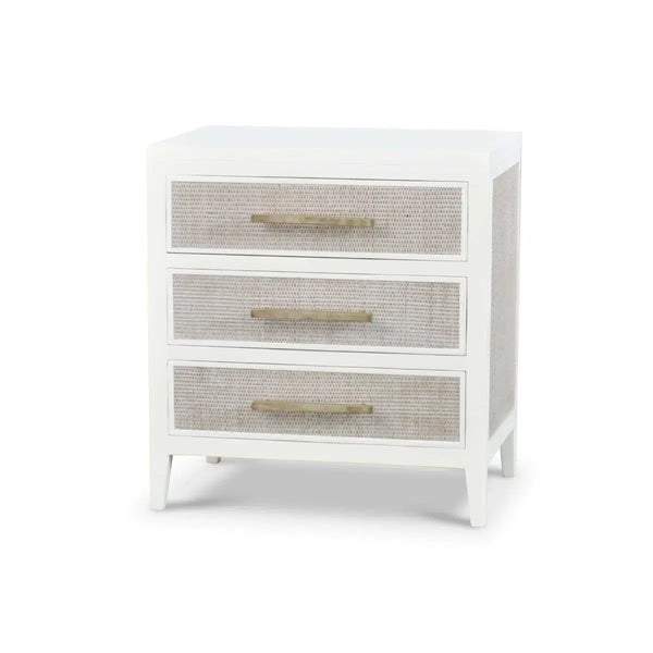 Stanley 3 Drawer Nightstand-Blue Hand Home