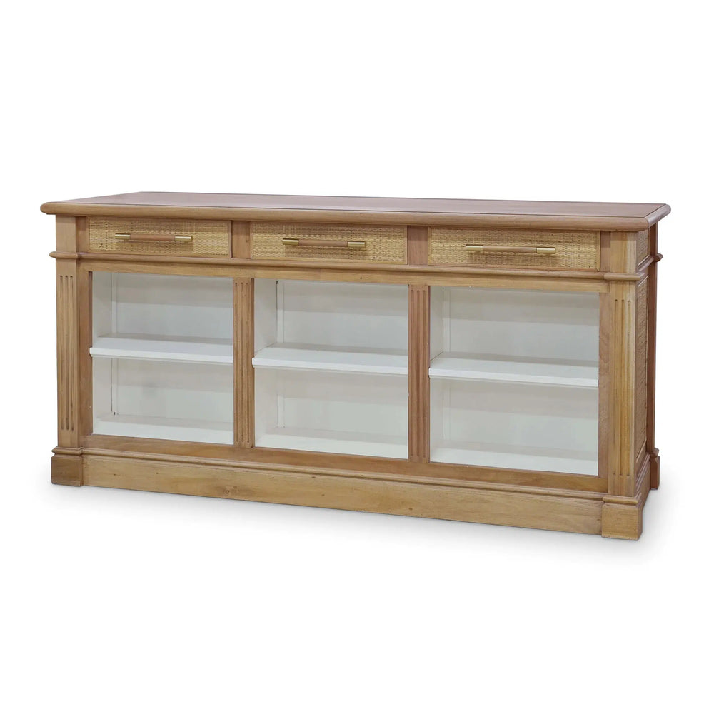 Roosevelt Kitchen Island-Blue Hand Home