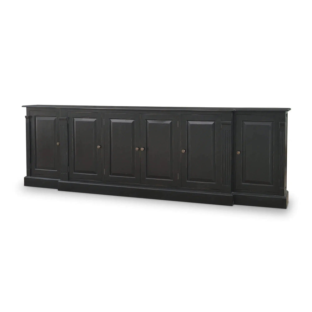 French Hens Media Console-Blue Hand Home