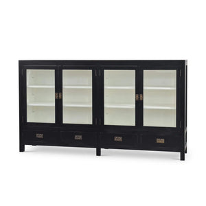 Kagu 4 Door Sideboard-Blue Hand Home