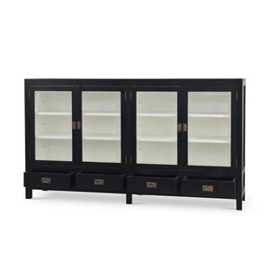 Kagu 4 Door Sideboard-Blue Hand Home
