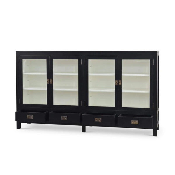 Kagu 4 Door Sideboard-Blue Hand Home