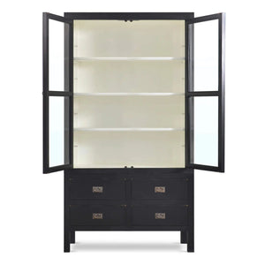 Kagu Tall 2 Door Cabinet-Blue Hand Home