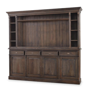 Hudson Media Cabinet w/ Drawers-Blue Hand Home
