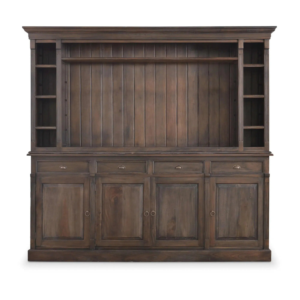 Hudson Media Cabinet w/ Drawers-Blue Hand Home