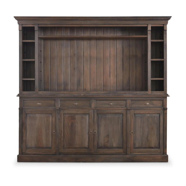 Hudson Media Cabinet w/ Drawers-Blue Hand Home