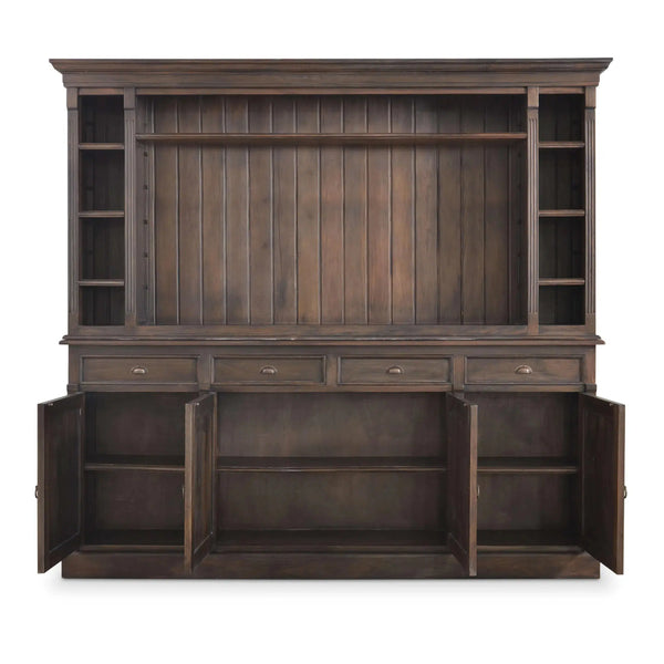Hudson Media Cabinet w/ Drawers-Blue Hand Home