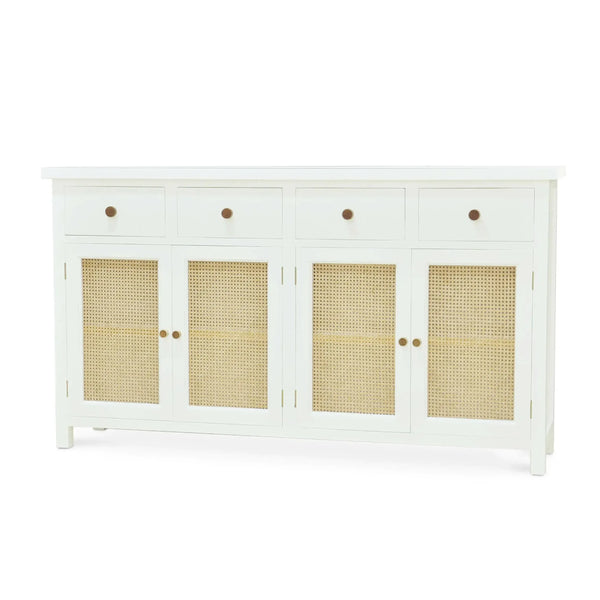 Aldren Rattan Sideboard-Blue Hand Home