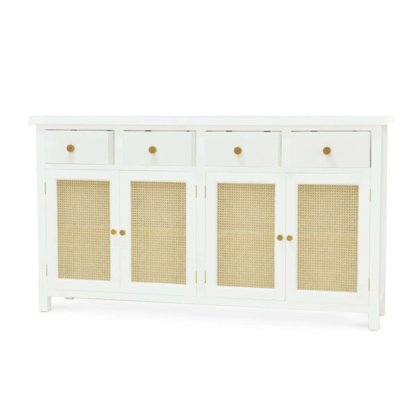 Aldren Rattan Sideboard-Blue Hand Home