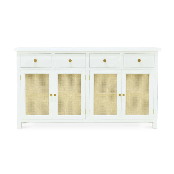 Aldren Rattan Sideboard-Blue Hand Home