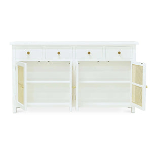 Aldren Rattan Sideboard-Blue Hand Home