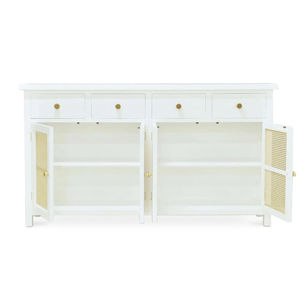 Aldren Rattan Sideboard-Blue Hand Home