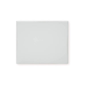 Cholet Bedside Table in Architectural White-Blue Hand Home
