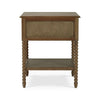 Cholet Bedside In Straw Wash-Blue Hand Home