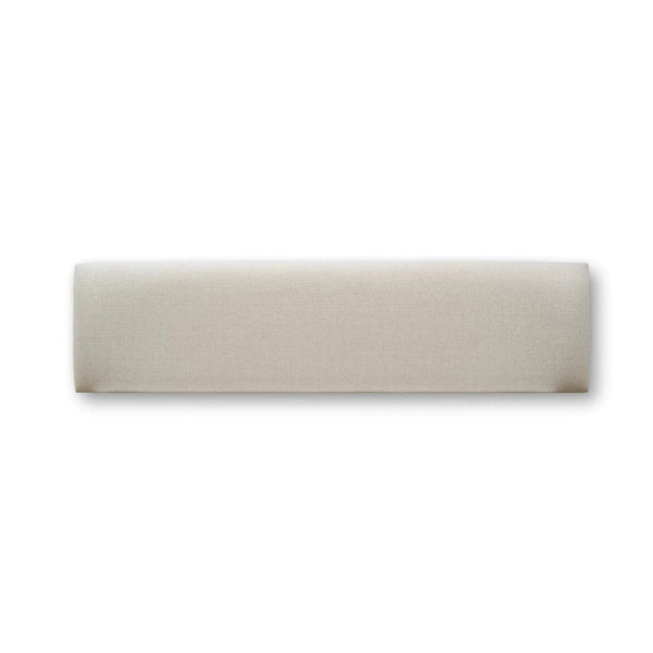 Cholet Bench Medium In Architectural White w/ Camelot Performance Fabric-Blue Hand Home