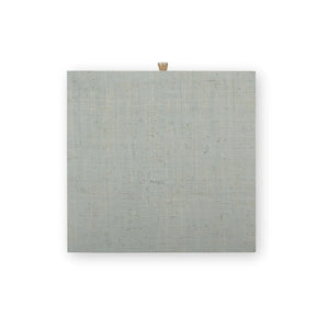 Kagu End Table In Pale Blue Washed Raffia-Blue Hand Home