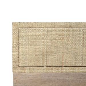 Renoir Raffia Bedside-Blue Hand Home