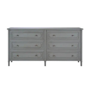 Nantes 6 Drawer Dresser-Blue Hand Home