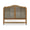 Covington Bed Queen In Straw Wash w/ Rattan Glaze-Blue Hand Home