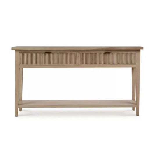 Kraton Console Table in Sandbar-Blue Hand Home