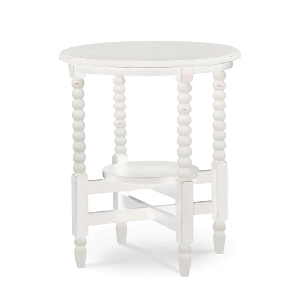Cholet Round Side Table-Blue Hand Home