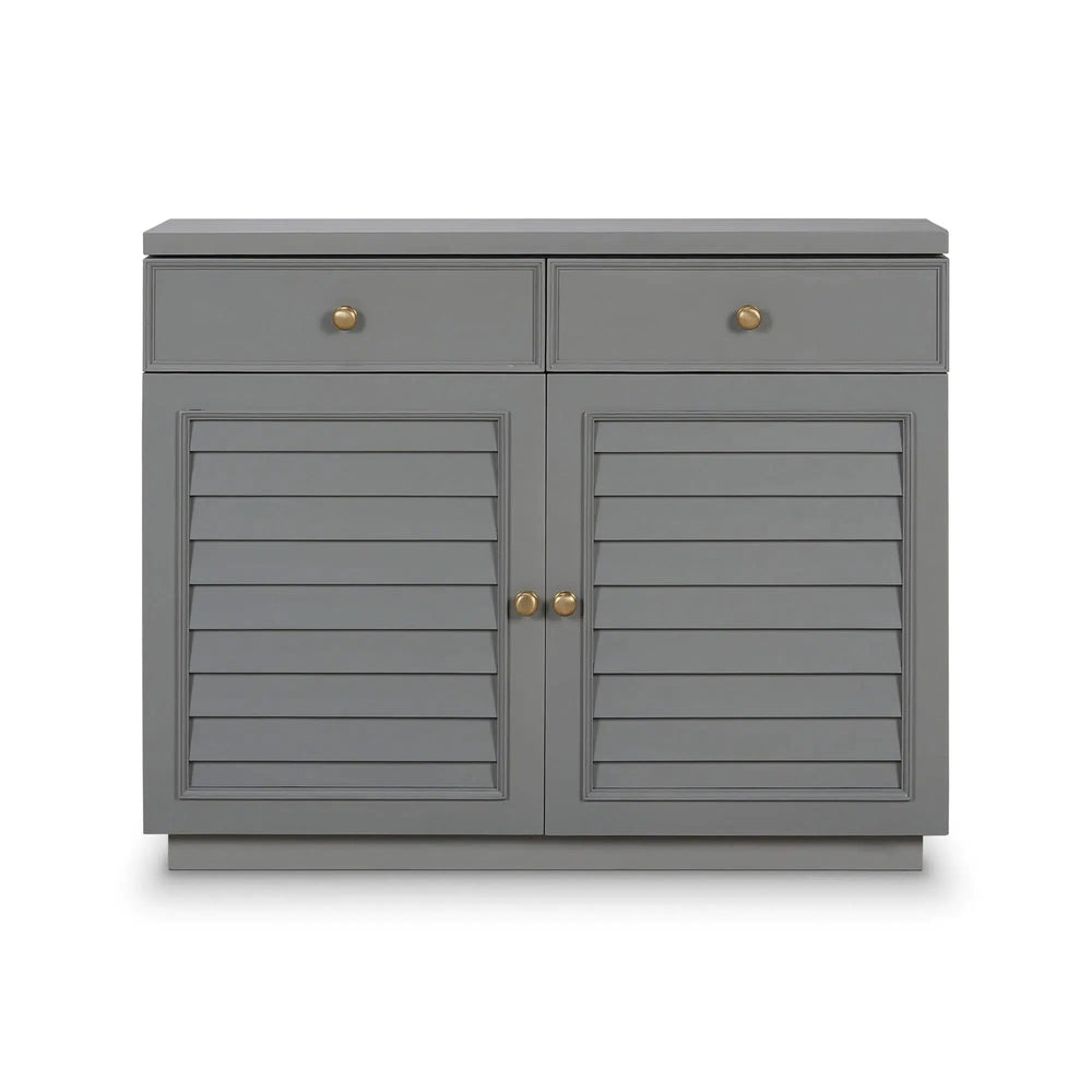 Oxford Shutter 2 Door Cabinet-Blue Hand Home