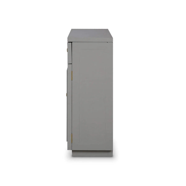 Oxford Shutter 2 Door Cabinet-Blue Hand Home