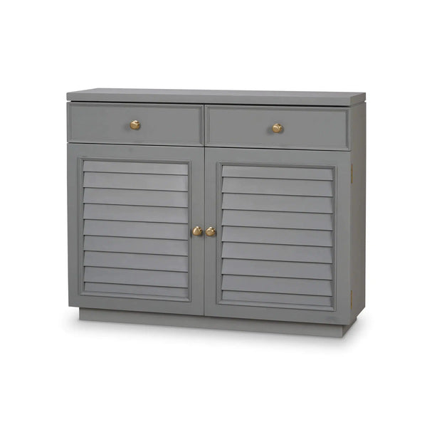 Oxford Shutter 2 Door Cabinet-Blue Hand Home