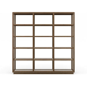 Cohan Bookshelf w/ Rattan-Blue Hand Home