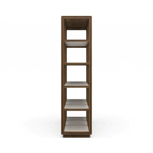 Cohan Bookshelf w/ Rattan-Blue Hand Home