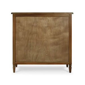 Cholet 5 Drawer Dresser In Straw Wash-Blue Hand Home