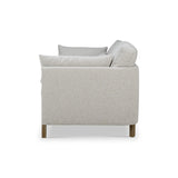 Normandy Sofa In Boucle Sand Performance Fabric-Blue Hand Home