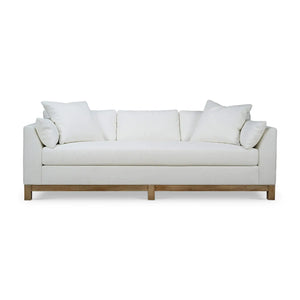 Aberdeen Sofa In Arctic White Performance Fabric-Blue Hand Home