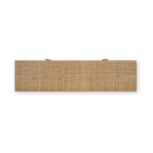 Renoir Console w/ Raffia-Blue Hand Home