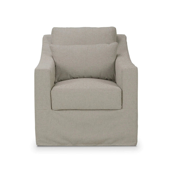Sutton Swivel Chair-Blue Hand Home