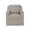 Sutton Swivel Chair In Sand Performance Fabric-Blue Hand Home