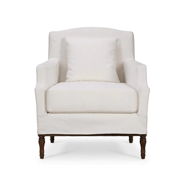 St.James Slipcoveed Chair-Blue Hand Home