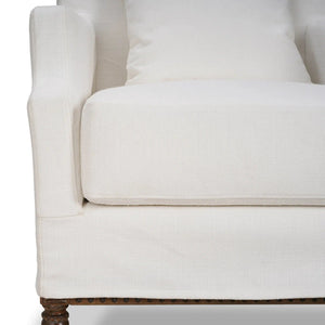 St.James Slipcoveed Chair-Blue Hand Home