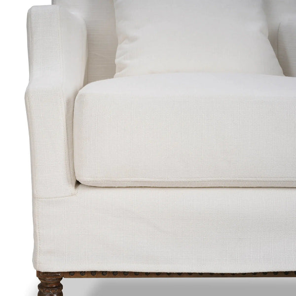 St.James Slipcoveed Chair-Blue Hand Home