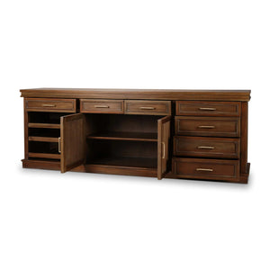 Kraton Buffet w/ Wine Rack-Blue Hand Home