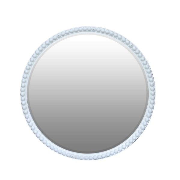 Cholet Round Mirror Large-Blue Hand Home