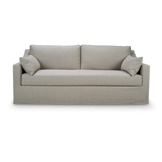 Sutton Sofa In Sand Performance Fabric-Blue Hand Home